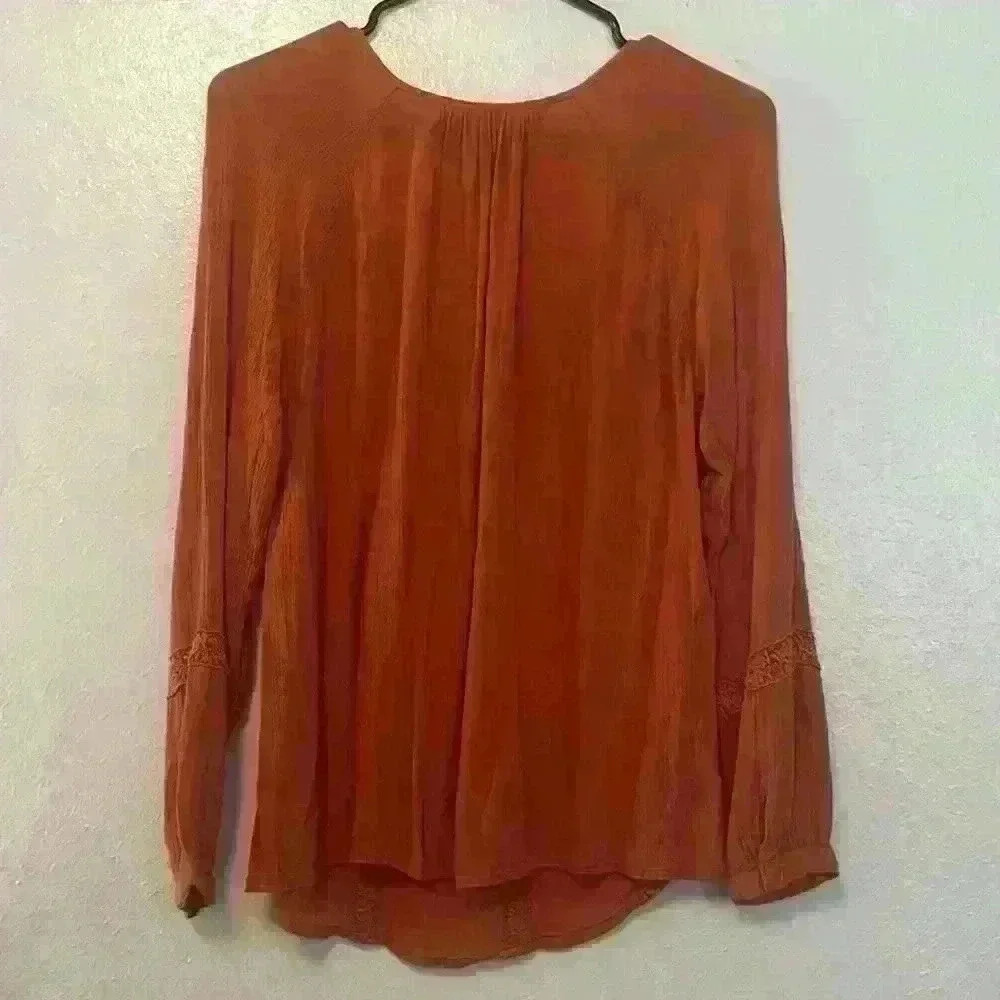 American Rag - Women’s XS - Loose Fit Lace Long Sleeve Top - Picture 5 of 5